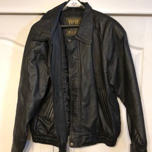 Leather jacket